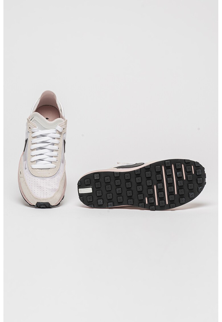 Pantofi sport cu garnituri de piele intoarsa Waffle One