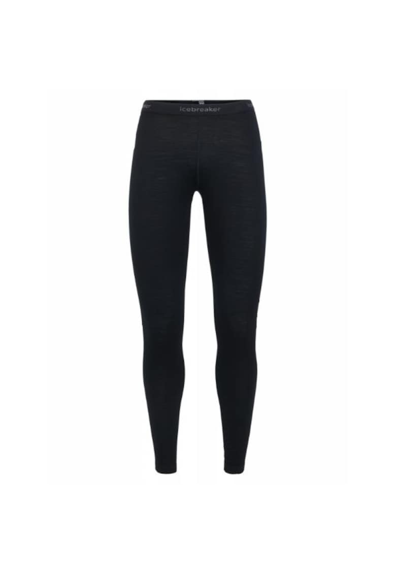 Pantaloni Dama Negri din Lana Merinos - Negru