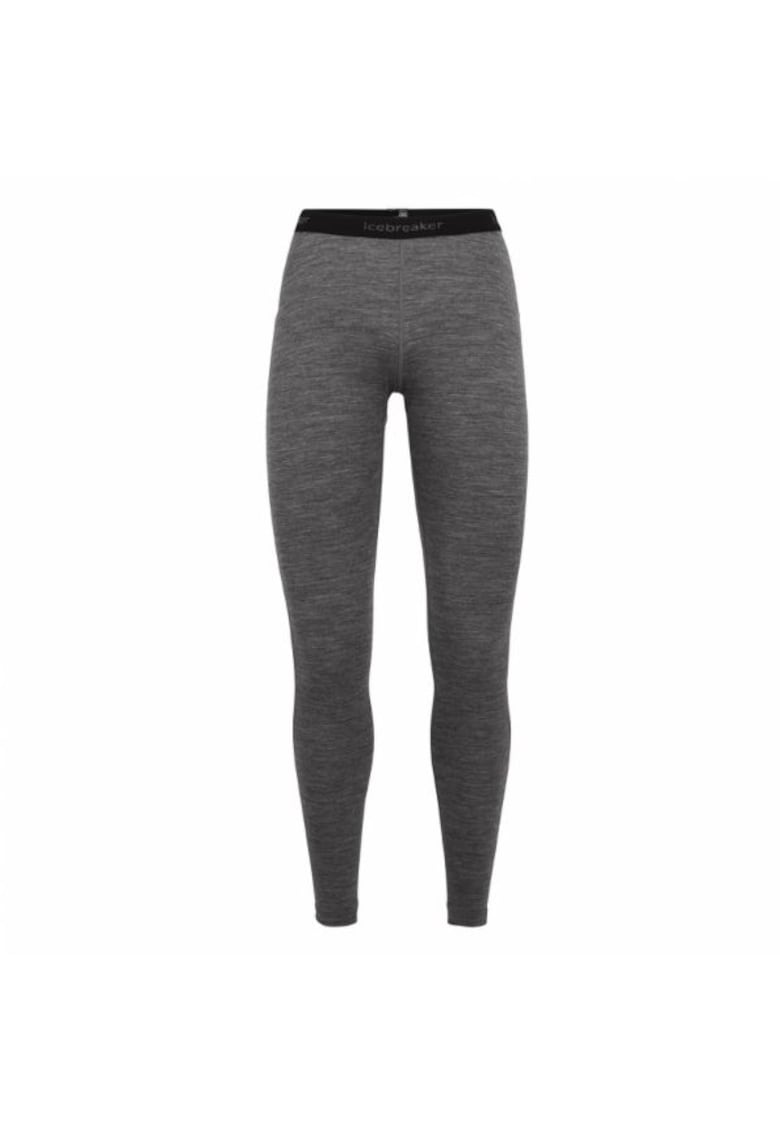 Pantaloni Dama - Lana merinos - Gri - Gri