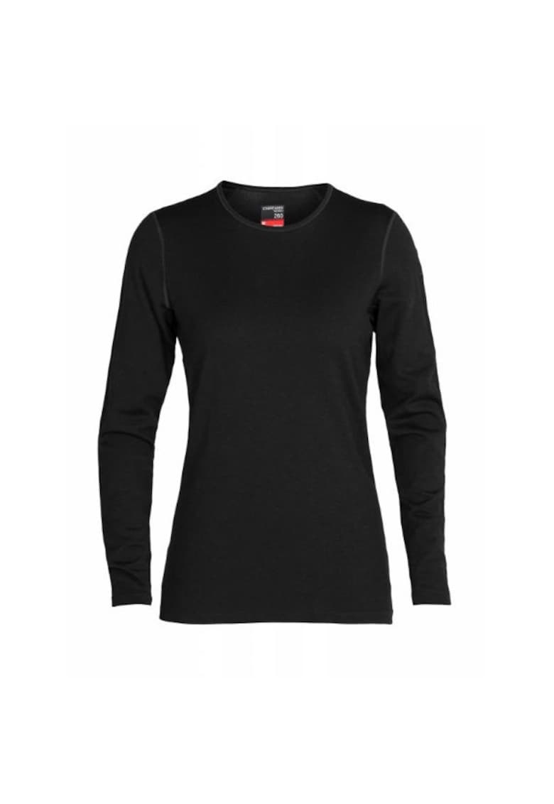 Bluza Dama din Lana Merinos - Negru