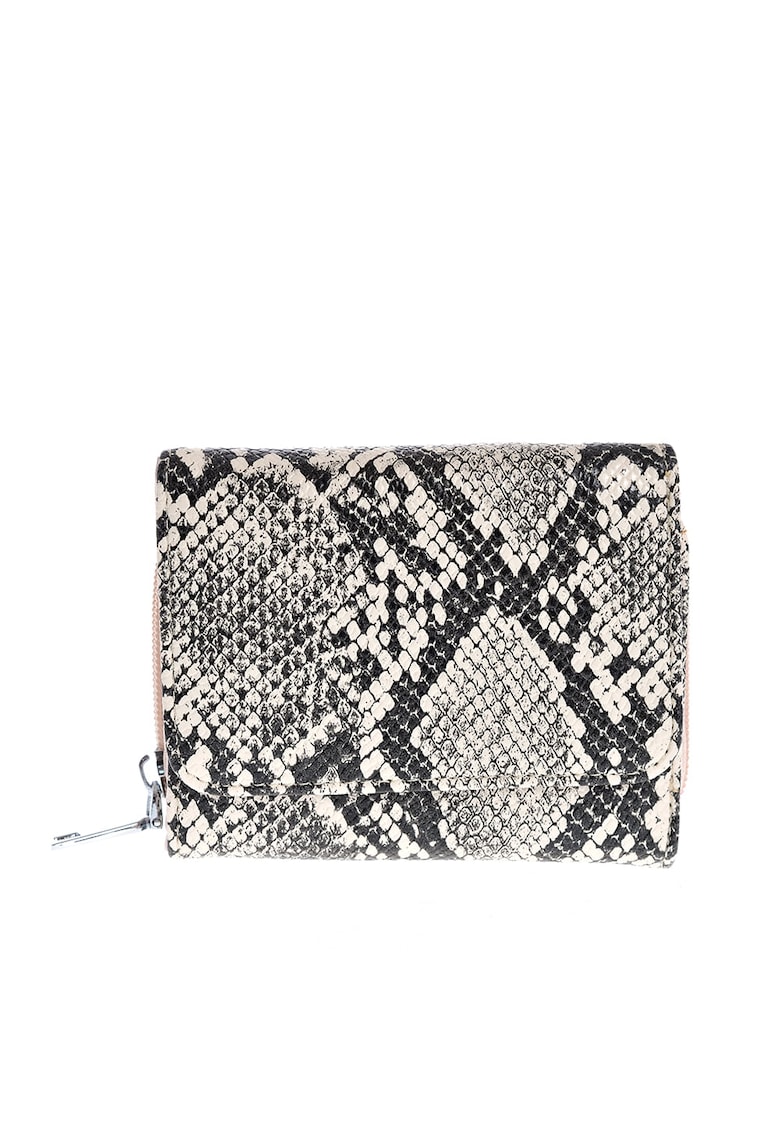Portofel cu aspect piele de sarpe
