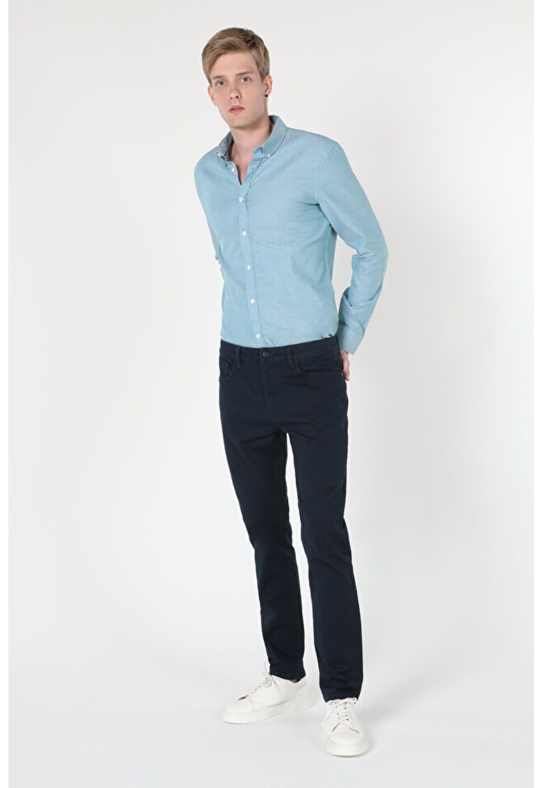 Pantaloni De Barbati Albastru Marin - Ocean Blue
