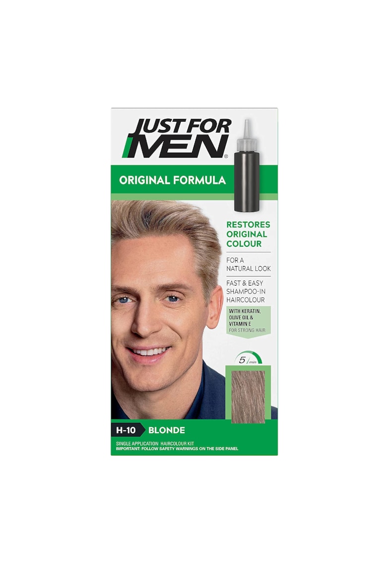 Shampoo-in Haircolour sampon colorant pentru barbati H10 Sandy Blond 66 ml