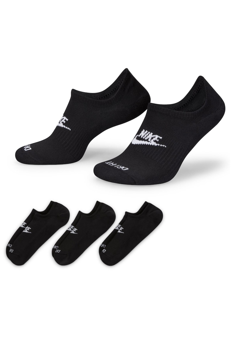 Ciorapi Everyday Plus Footie 3 Perechi - DN3314-010 Negru Ciorapi Everyday Plus Footie 3 Perechi - DN3314-010 Negru