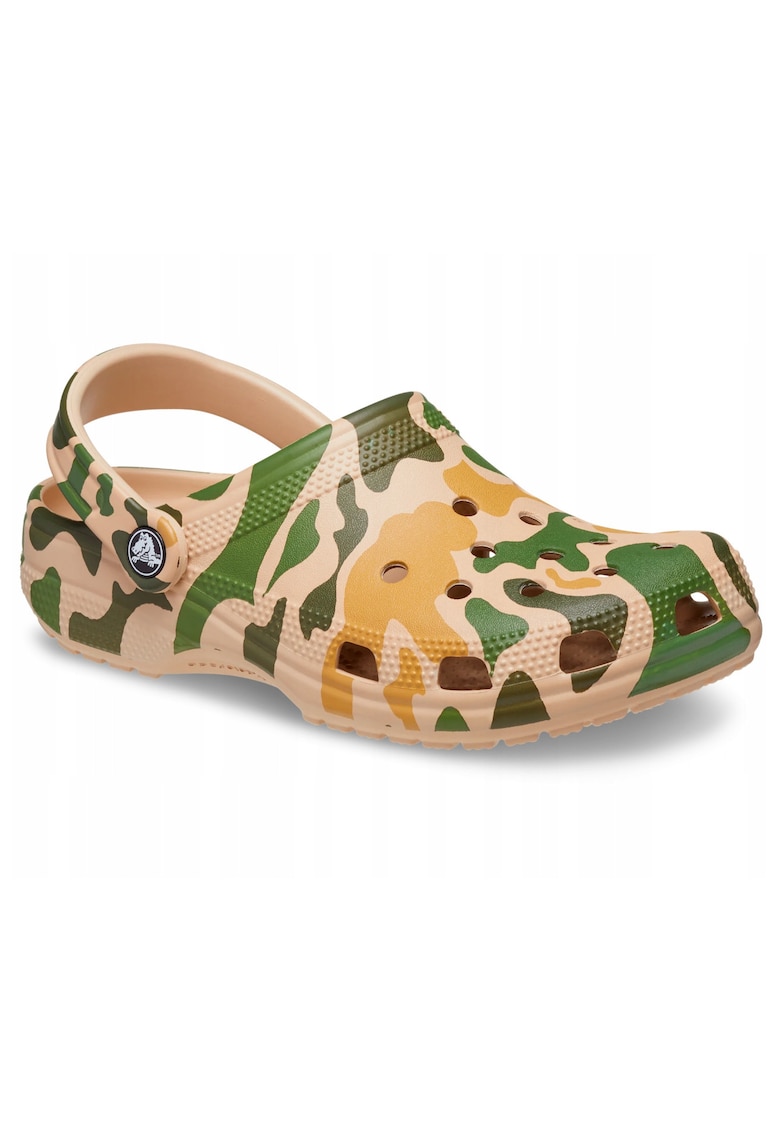 Saboti unisex cu model camuflaj