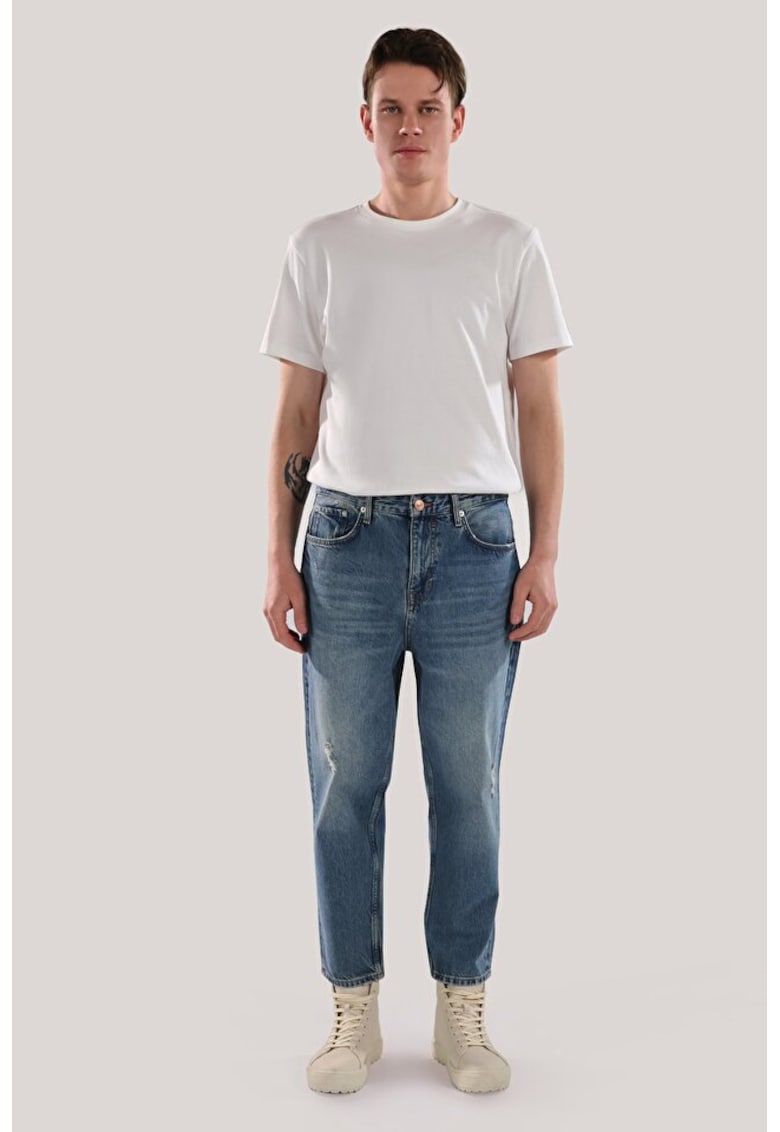 Blugi relaxed fit 57 - BLUE