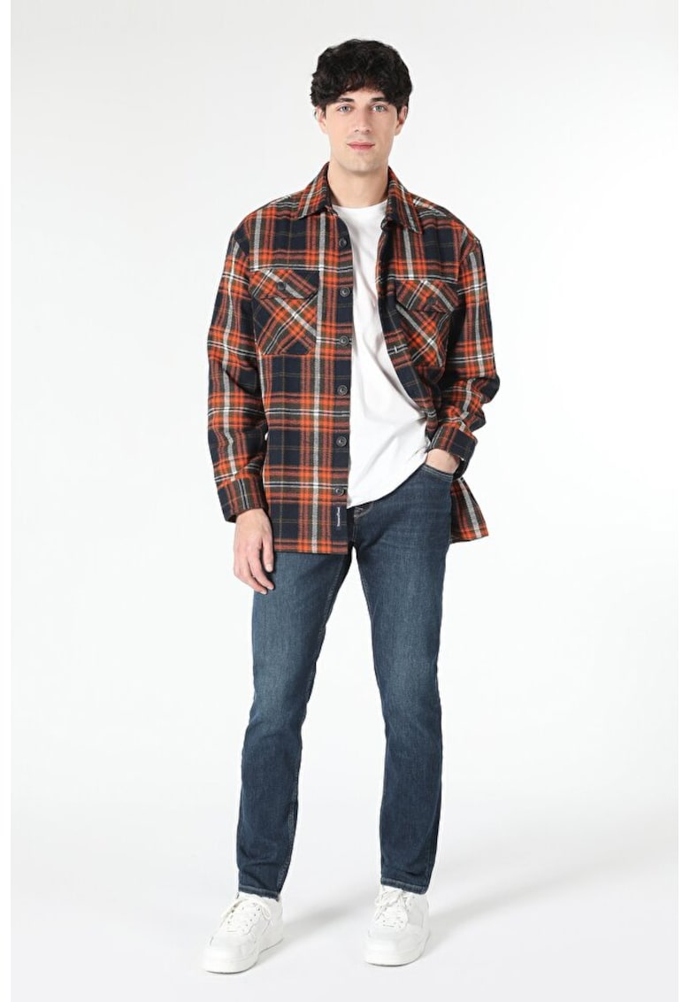 Camasa Cu Maneca Lunga De Barbati Portocaliu 8683197509505