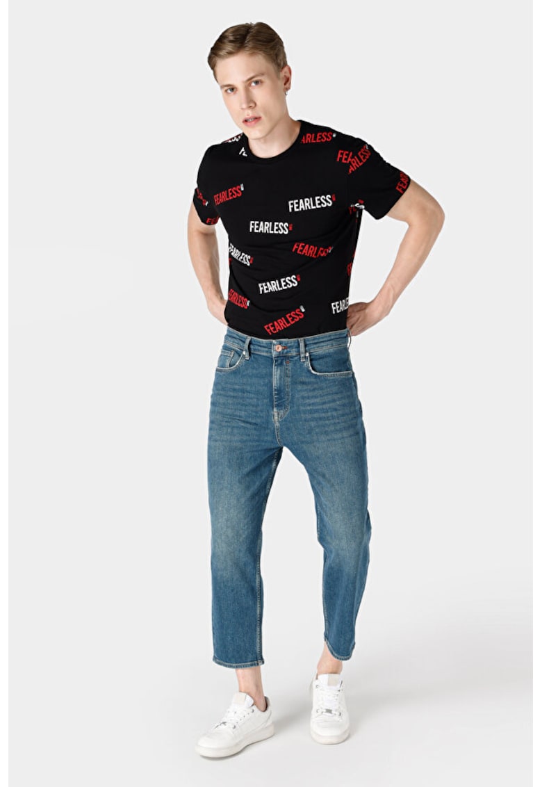 Pantaloni De Barbati Albastru-
