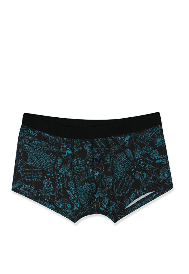 Lenjerie Intima De Barbati Negru Modern Fit skull