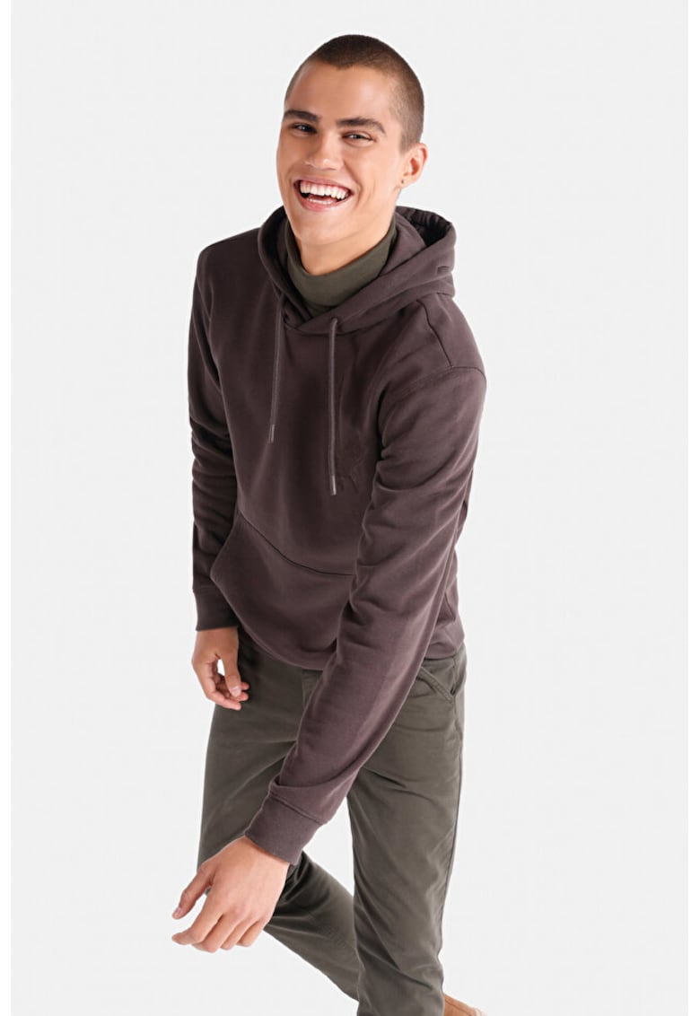 Swater / Bluza De Barbati Maro Regular Fit