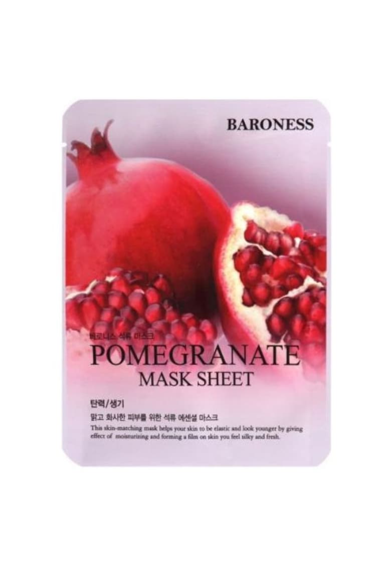 Masca in foaie cu extract de rodie - 21g -