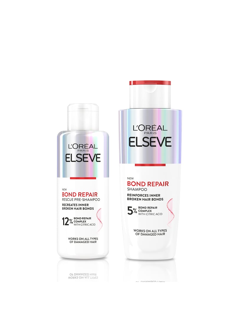 Set Elseve Bond Repair Pre-sampon pentru parul deteriorat - 200 ml + Sampon pentru parul deteriorat - 200 ml