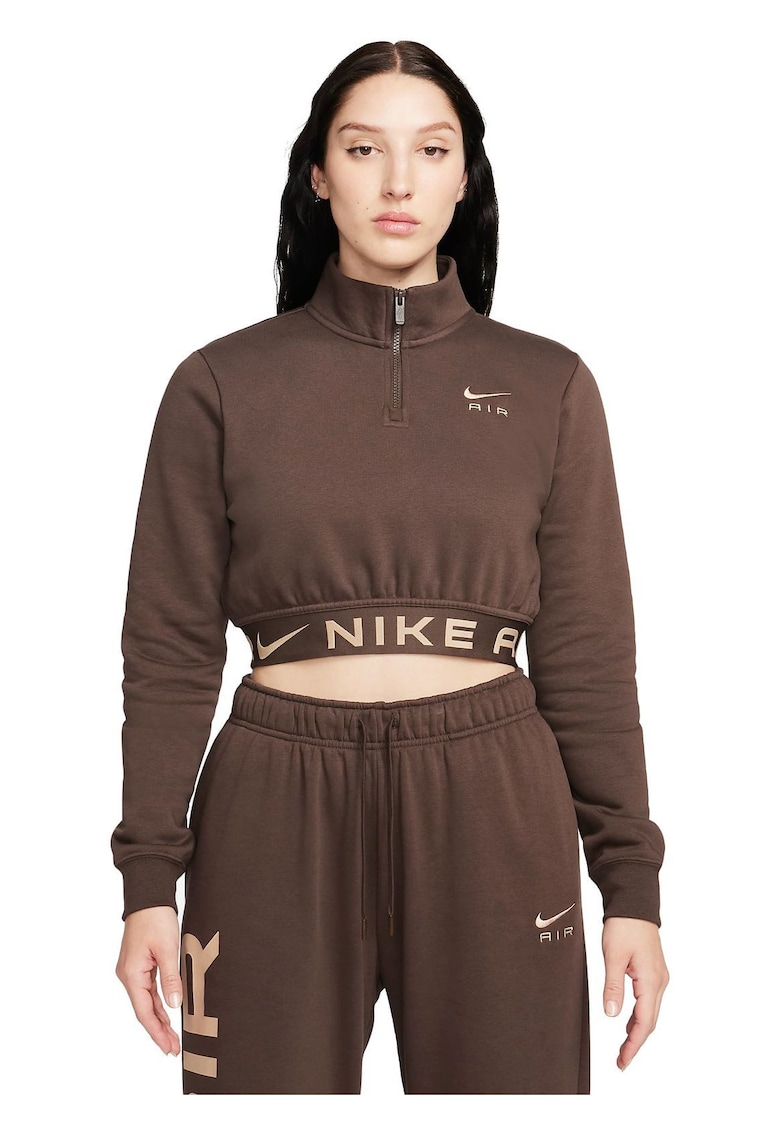 Bluza Air Flc Top FB8067237 - Maro