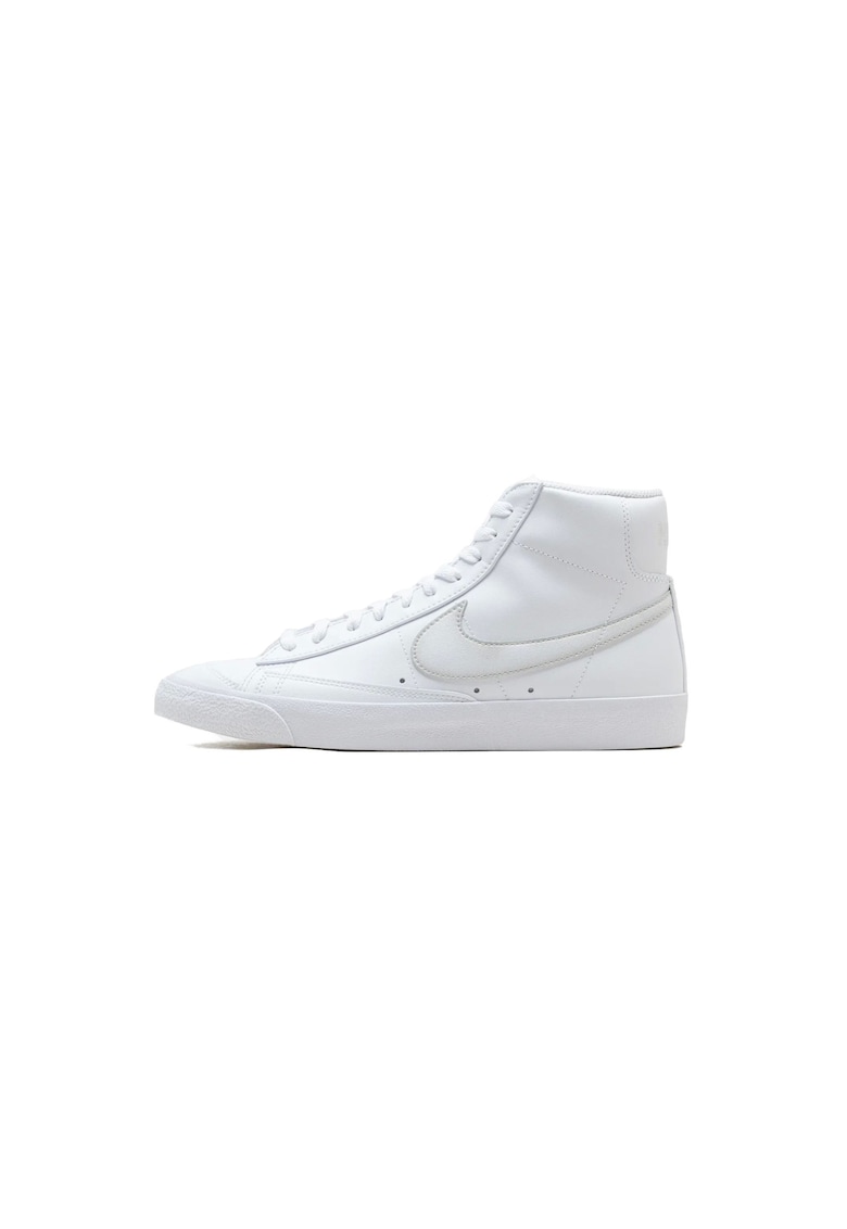 Nike Кожени баскетболни кецове Blazer с еко кожа - Бял