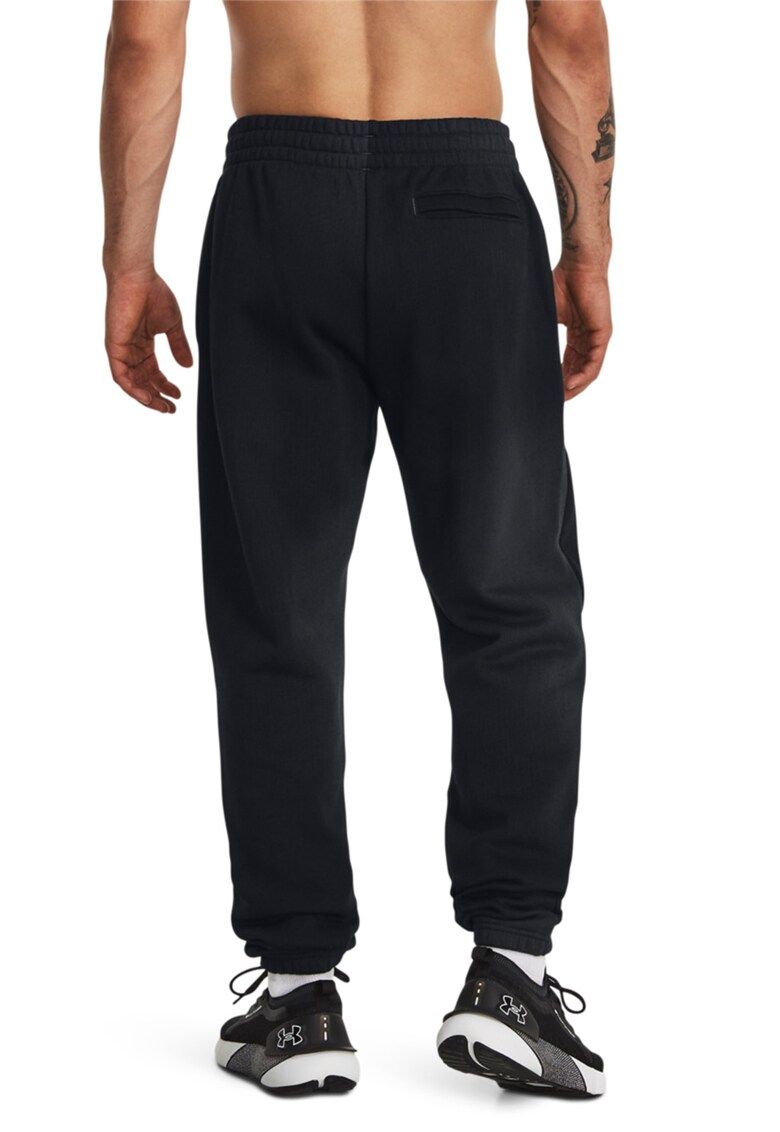 Pantaloni cu logo discret pentru fitness essential