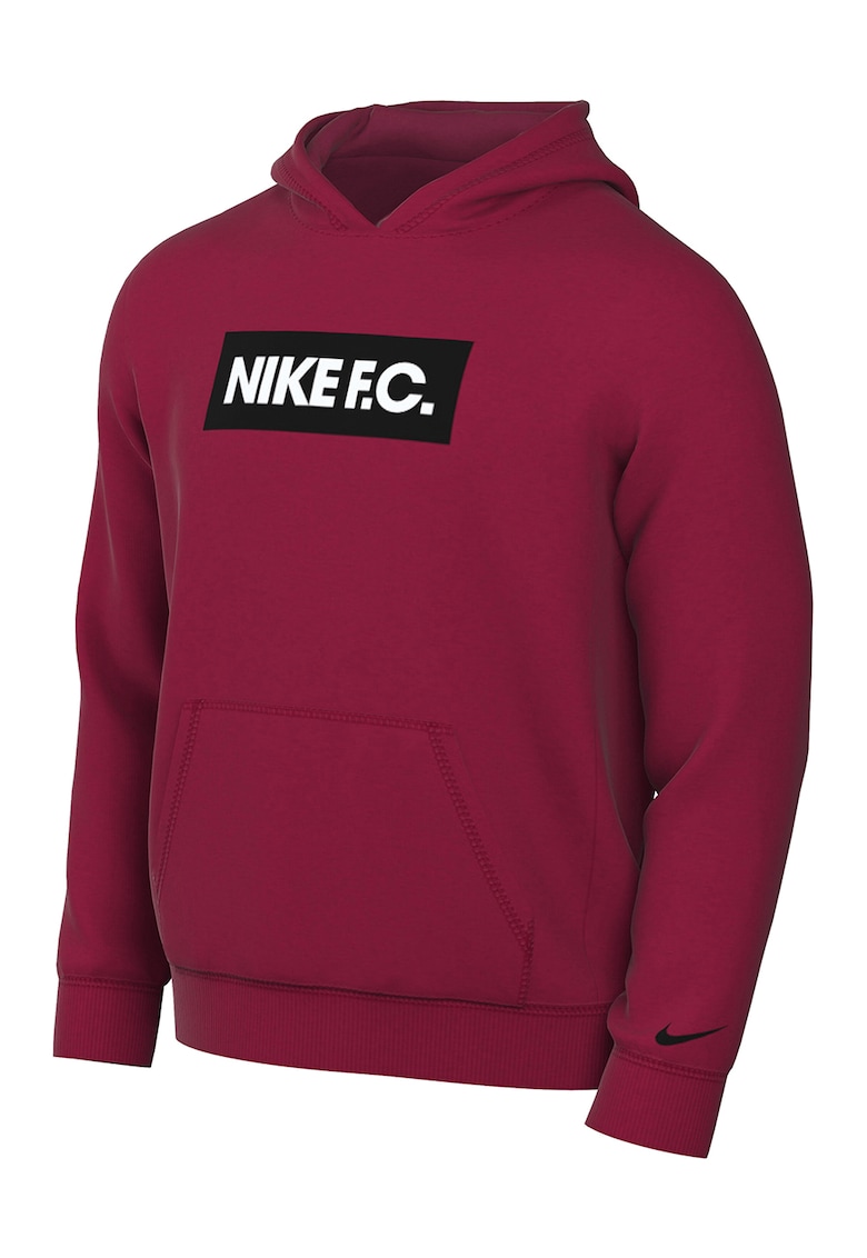 Hanorac cu imprimeu logo cauciucat si tehnologie Dri-Fit pentru fotbal Nike F.C.
