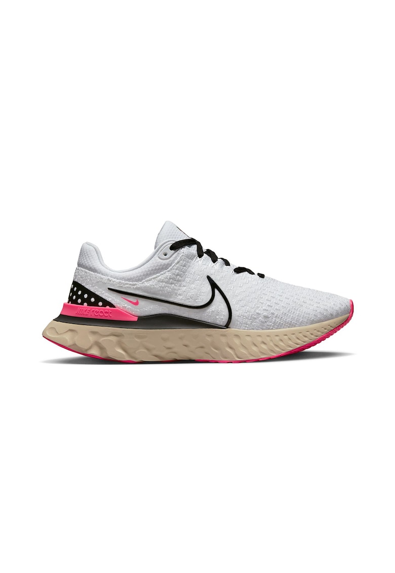 Pantofi cu aplicatie logo React Infinity Run Flyknit 3 pentru alergare