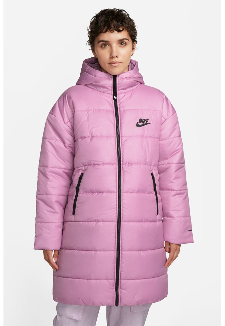 Geaca midi cu gluga Sportswear Therma-FIT