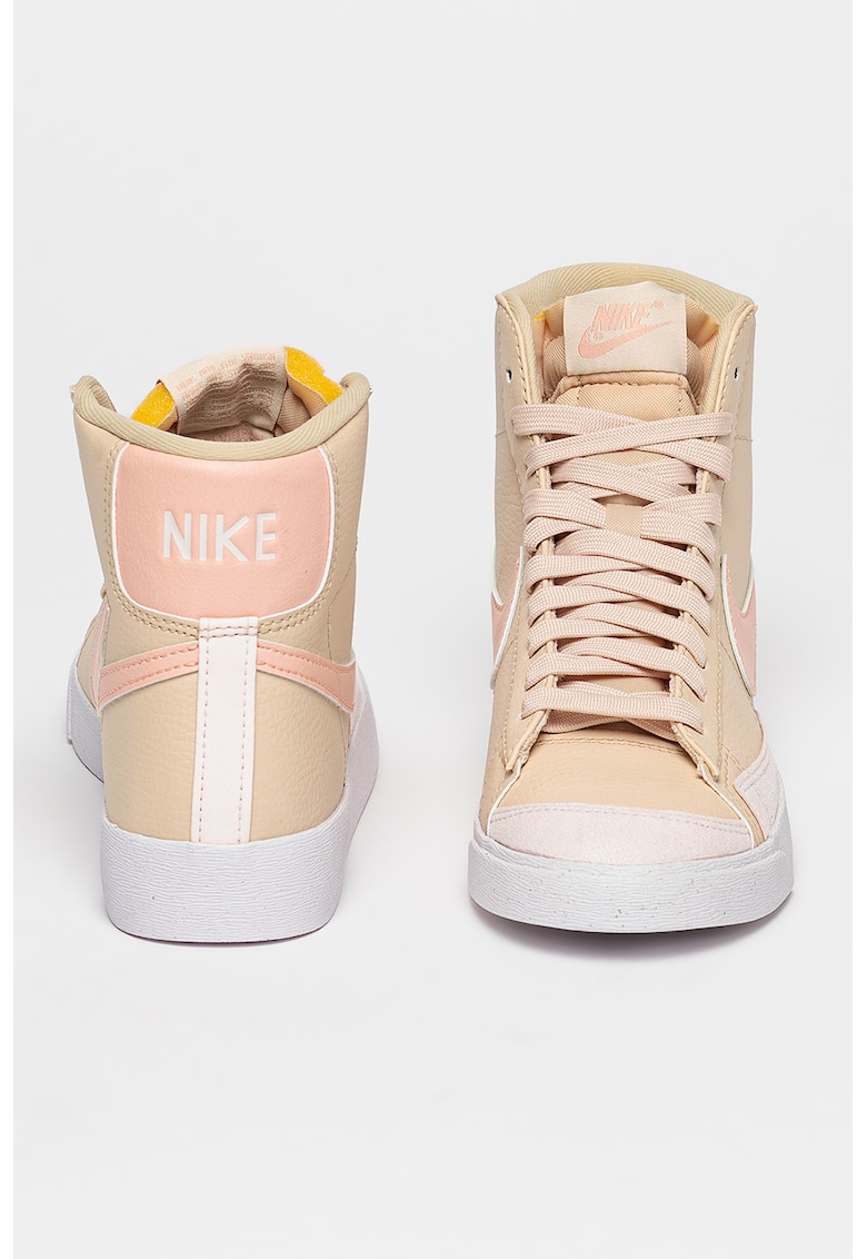 Tenisi high-cut Blazer Mid '77 de piele ecologica