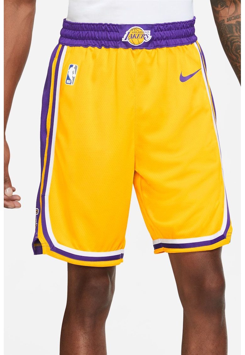 Pantaloni scurti cu Dri-Fit pentru baschet Los Angeles Lakers