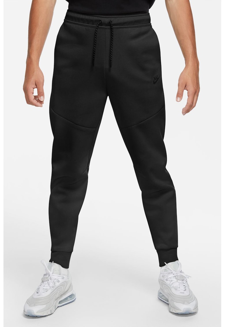 Pantaloni de trening conici cu buzunare oblice Tech