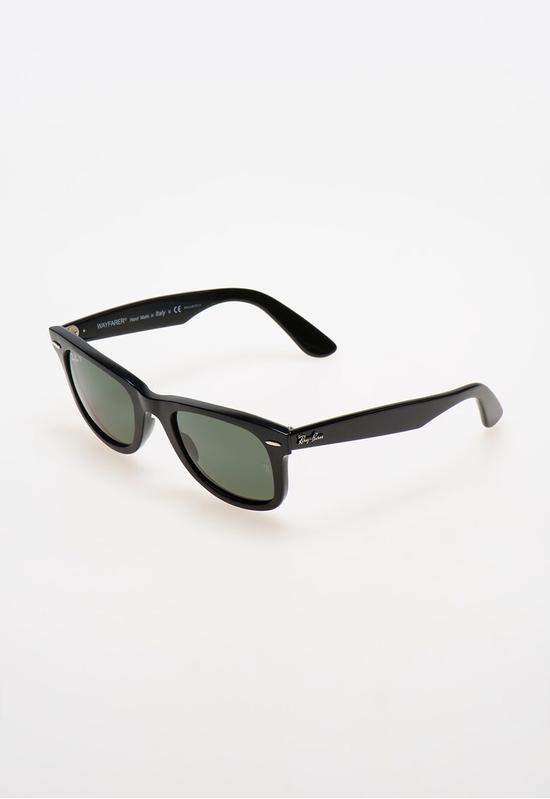 Ochelari de soare negri cu lentile polarizate Wayfarer®