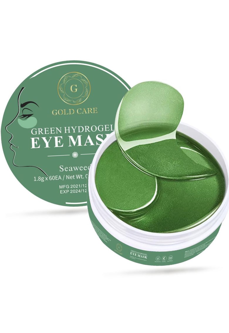 Masca hydrogel pentru ochi (Patchuri pentru ochi ) Green Hydrogel cu Aloe Vera 60 buc