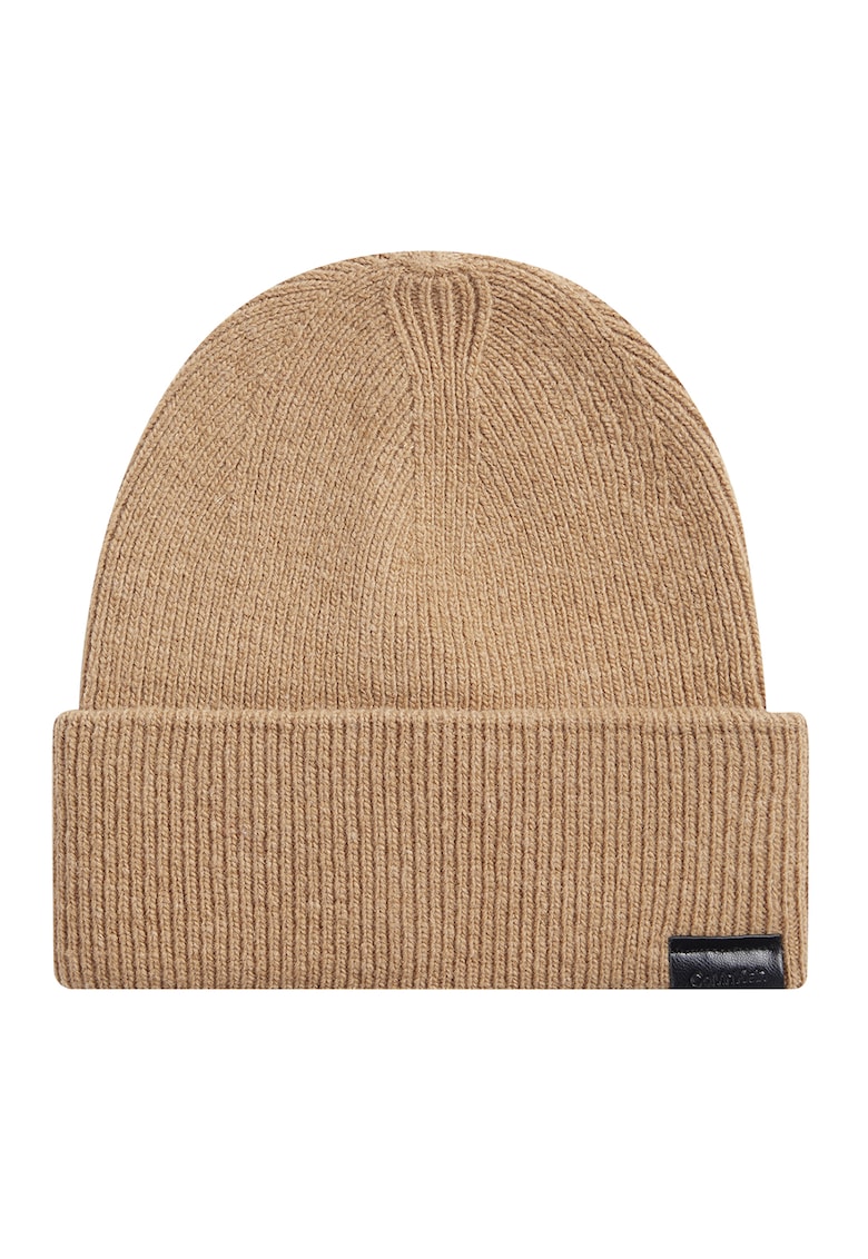 Caciula tricotata din amestec de lana