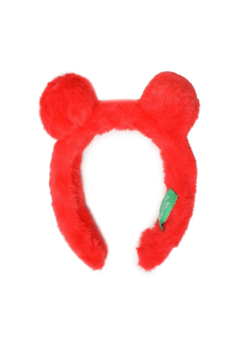 Bentita pentru par - Textil - Rosu