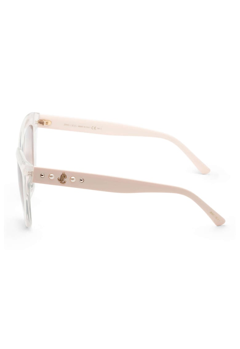 Ochelari de soare cat-eye cu lentile oglinda