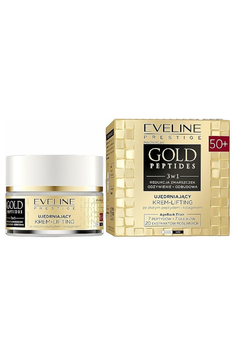 Crema de fata cu efect de lifting si fermitate Gold Peptides 50+ - 50 ml