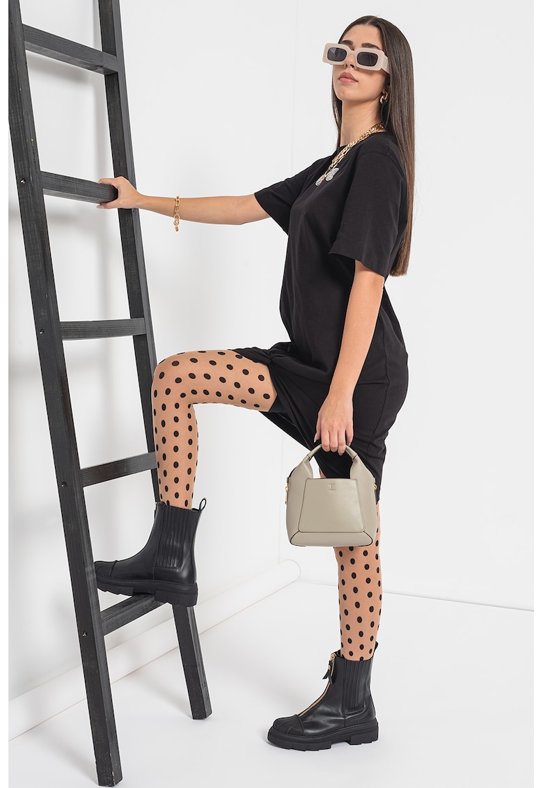 Rochie-tricou cu fronseuri