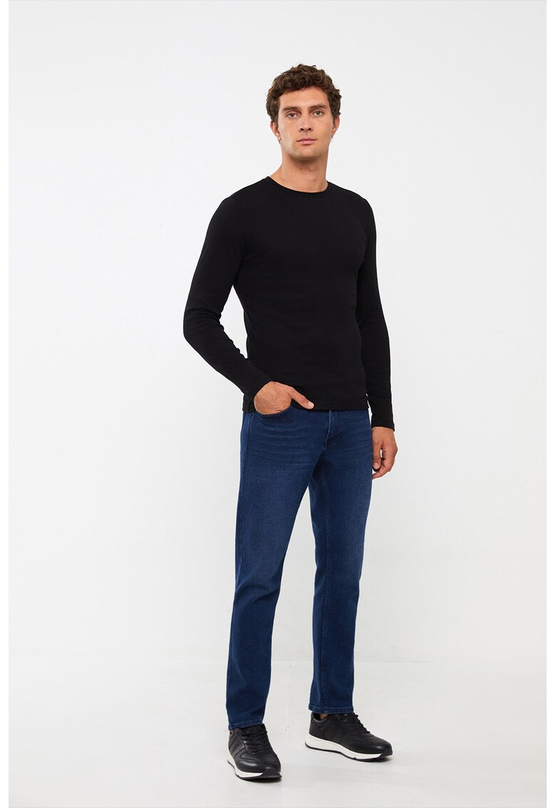 Bluza extra slim fit din bumbac
