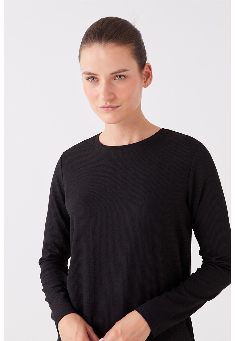 Bluza cu decolteu rotund
