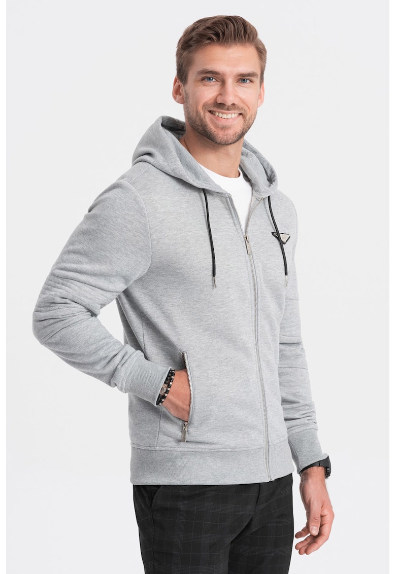 Hanorac uni cu fermoar