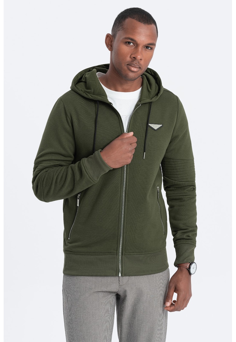 Hanorac uni cu fermoar