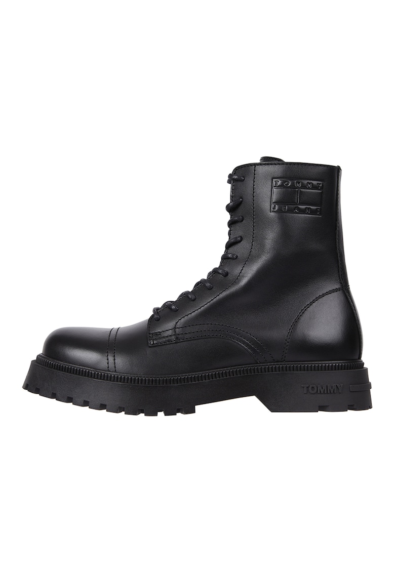 Ghete de piele - Negru
