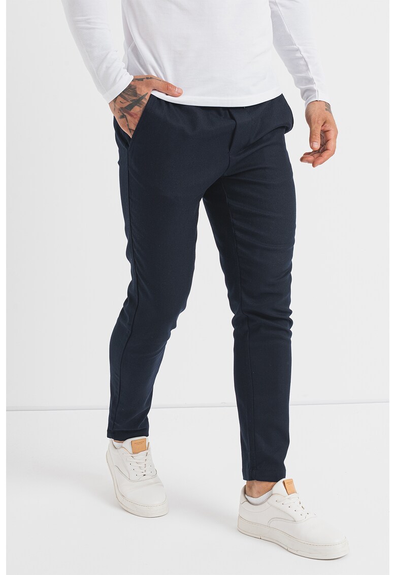 Pantaloni conici cu snururi Linus