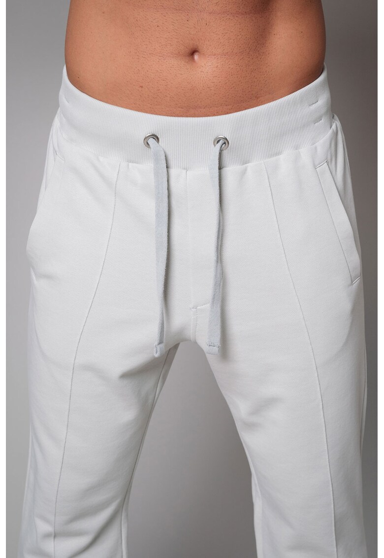 Costum sport din bumbac cu model uni