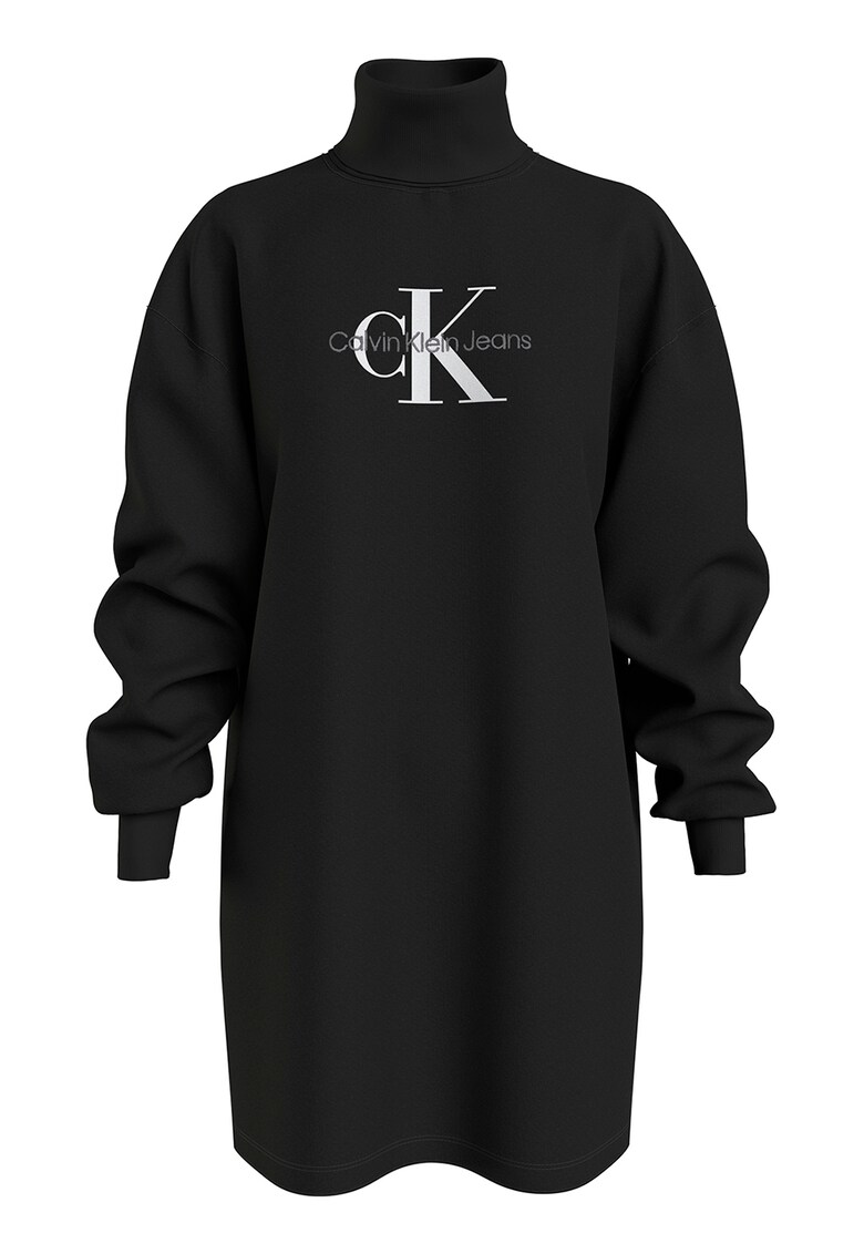 Rochie sport cu logo si maneci cazute