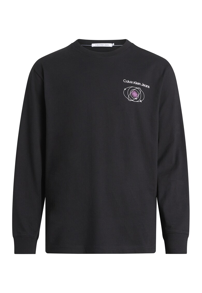 Bluza din amestec de bumbac organic