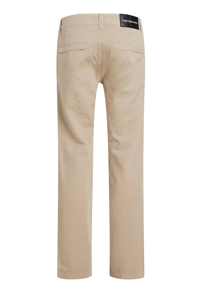 Pantaloni slim fit de bumbac