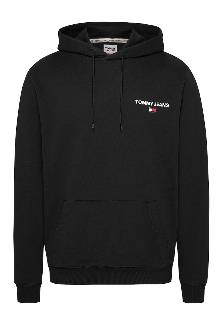 Hanorac cu logo pe spate - Alb/Negru