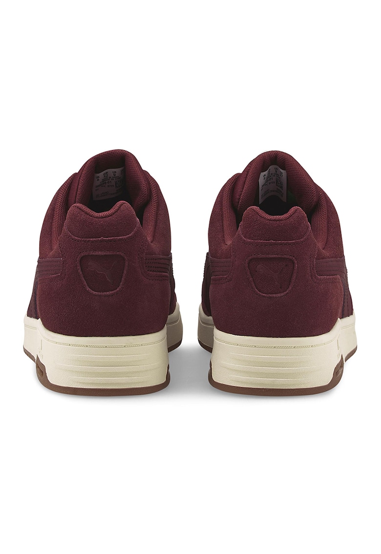 Pantofi sport din piele intoarsa cu garnituri din piele MMQ