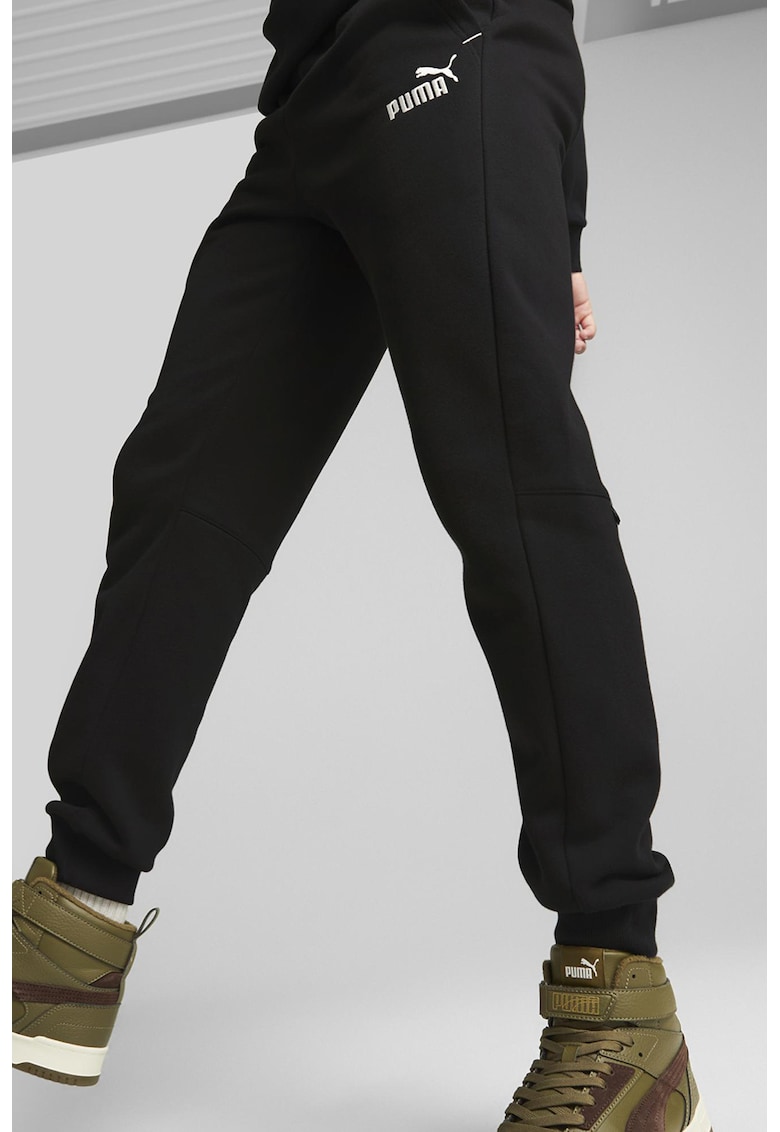 Pantaloni de trening cu talie ajustabila Power - Negru