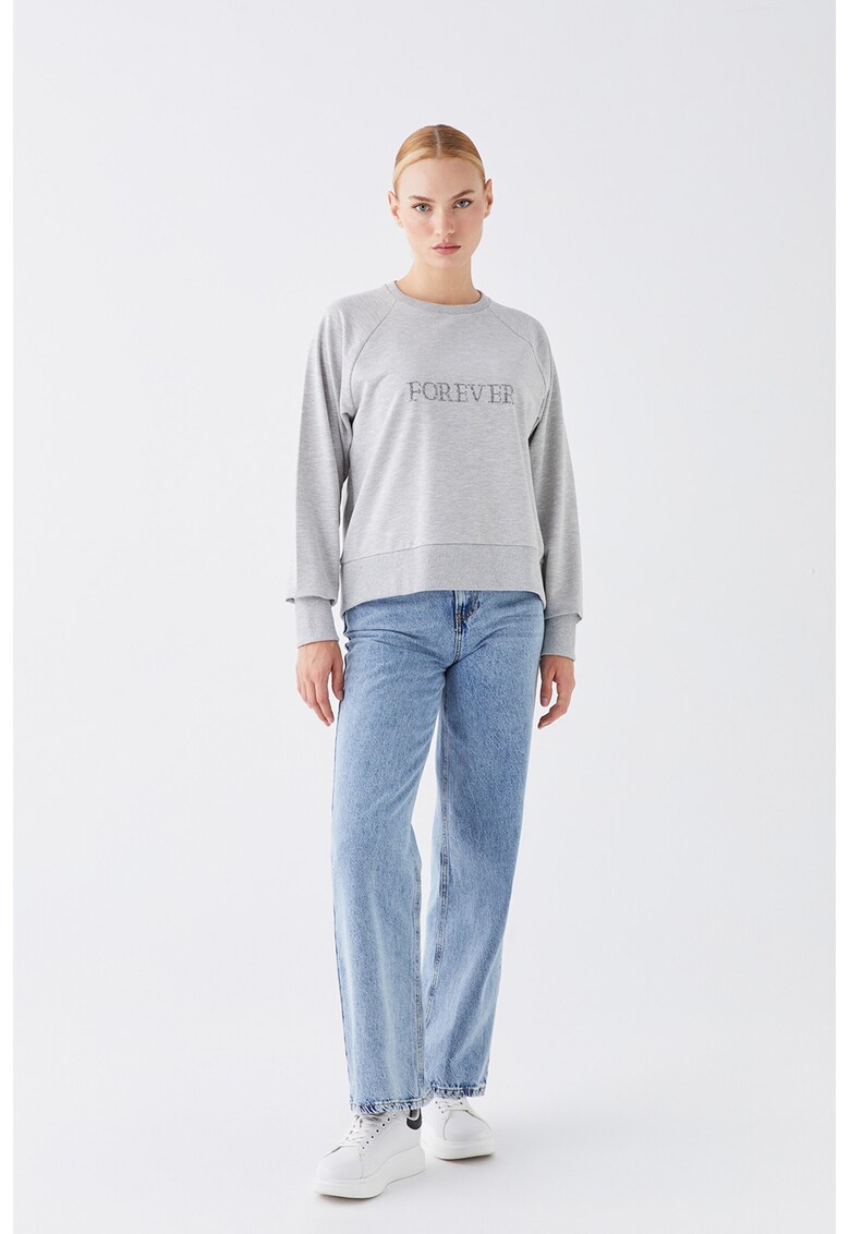 Bluza de trening cu strasuri