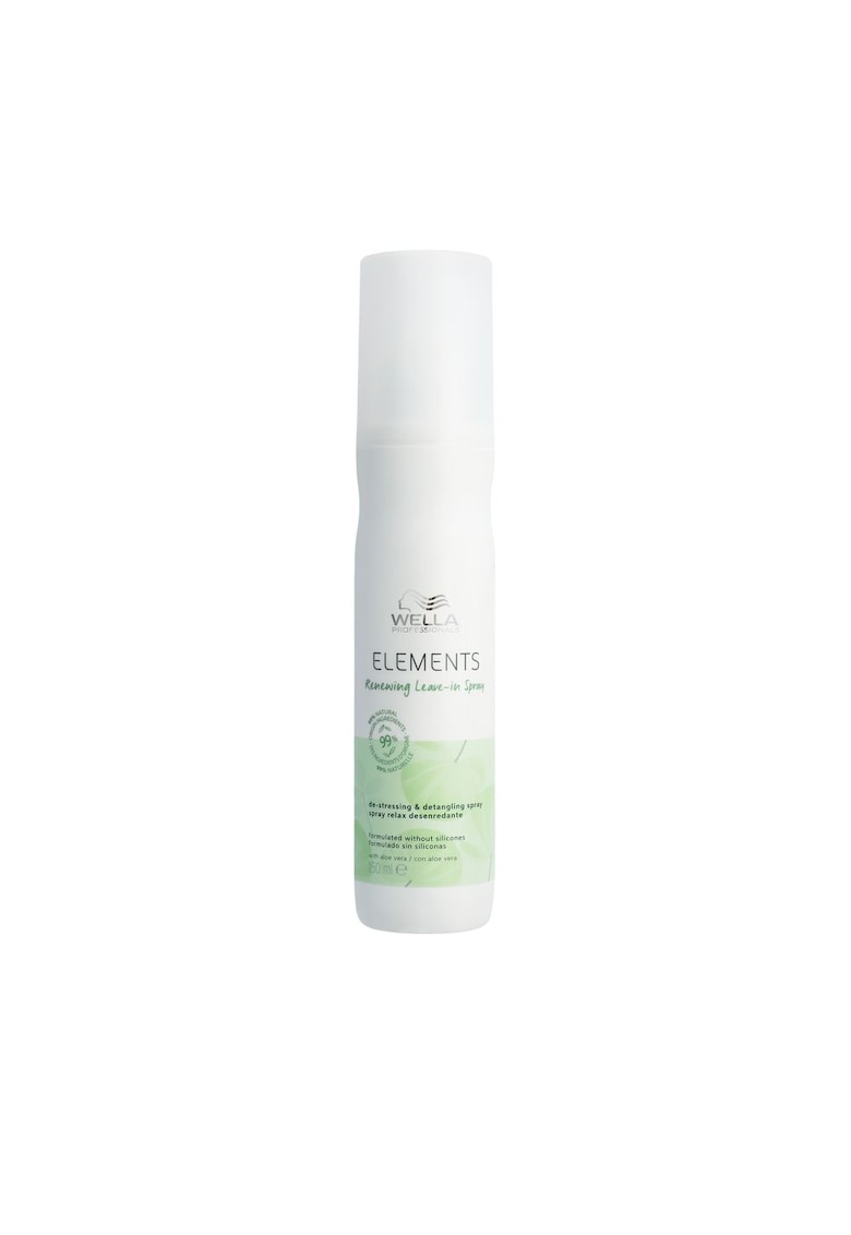 Spray de par Wella Professionals Elements Renewing Leave-in cu efect anti-electrizare - 150 ml