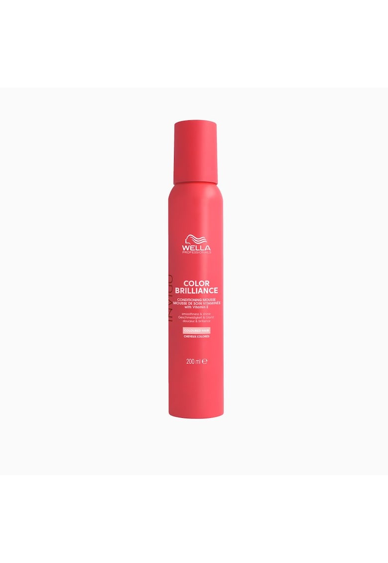 Spuma Wella Professionals Invigo Color Brilliance Conditioning Mousse pentru parul vopsit - 200 ml