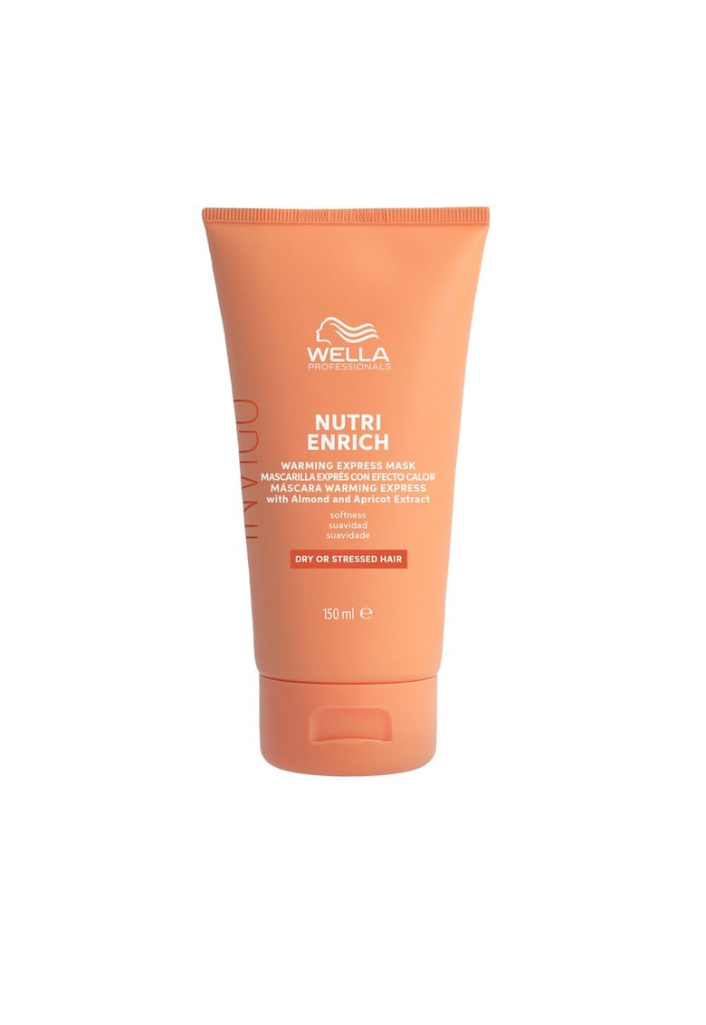 Masca hranitoare pentru par uscat Wella Professionals Invigo Nutri-Enrich Warming Express Mask cu efect de incalzire - 150 ml