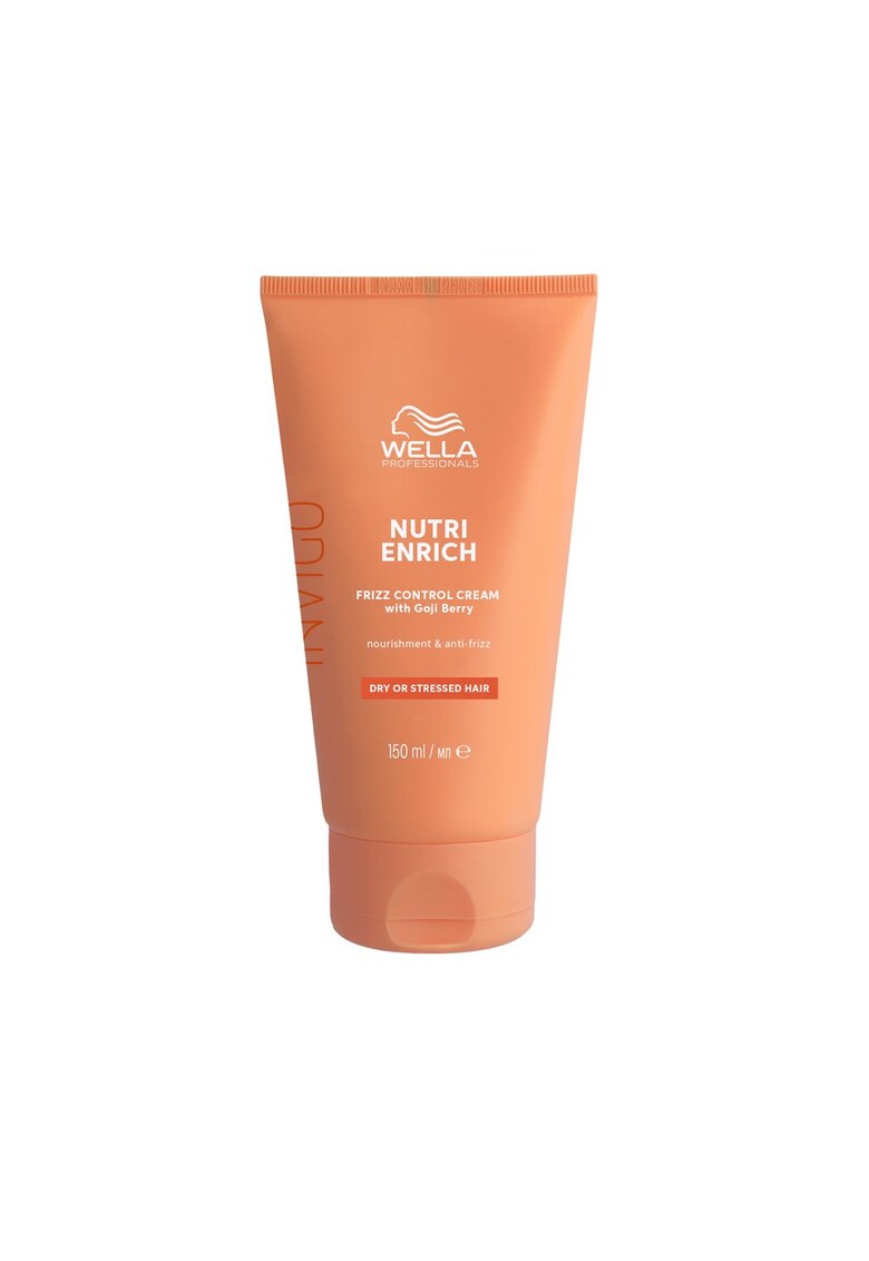 Crema hidratanta fara clatire Wella Professionals Invigo Nutri-Enrich Frizz Control Cream pentru par uscat - 150 ml